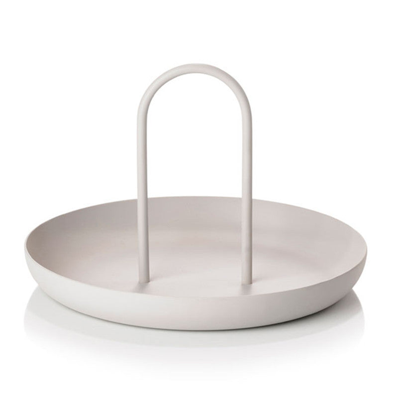 Round Hand Tray Sundries Small Items Desktop Tray