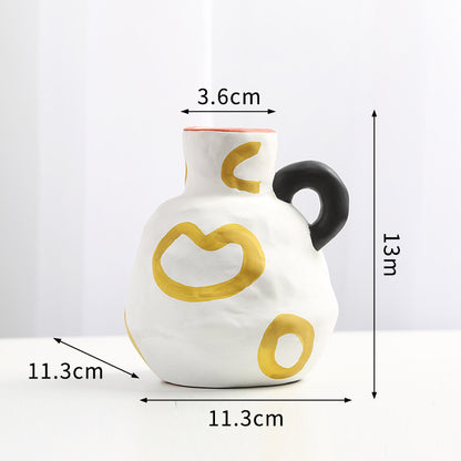 Ceramic Vase Decoration Living Room Home Decoration