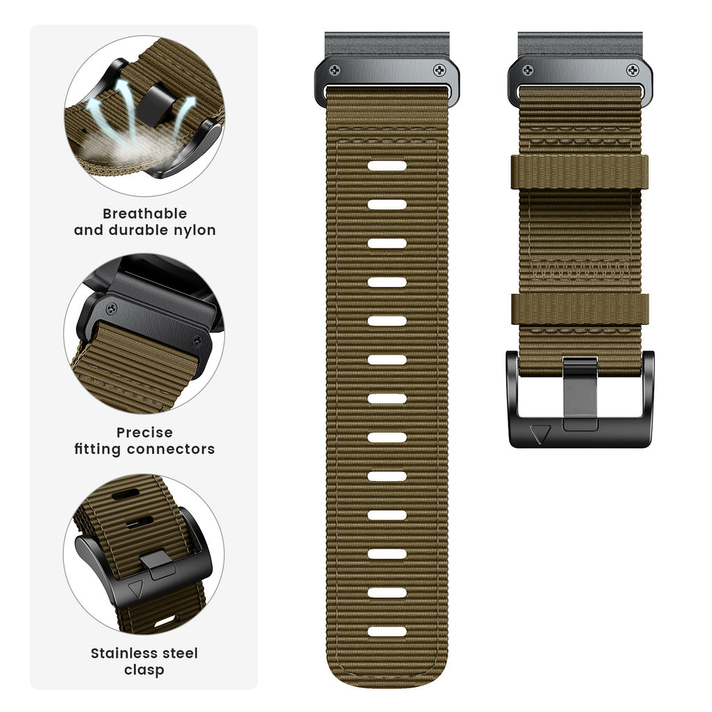 Quick Release Nylon Woven Watchband Accessories