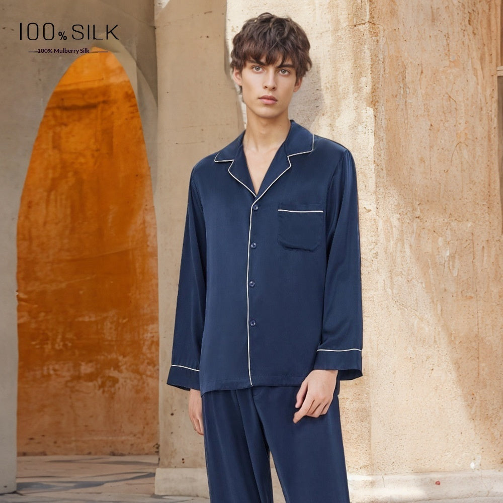 Mumi Heavyweight Silk Pajamas For Men