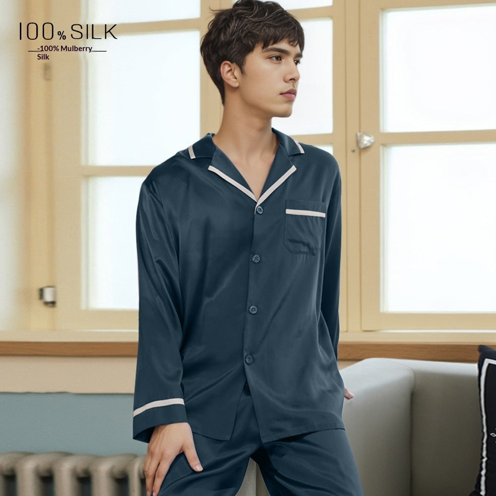 Mumi Heavyweight Silk Pajamas For Men