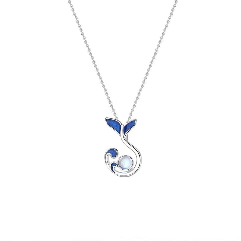 Sweet Titanium Steel Necklace For Women Simple Design