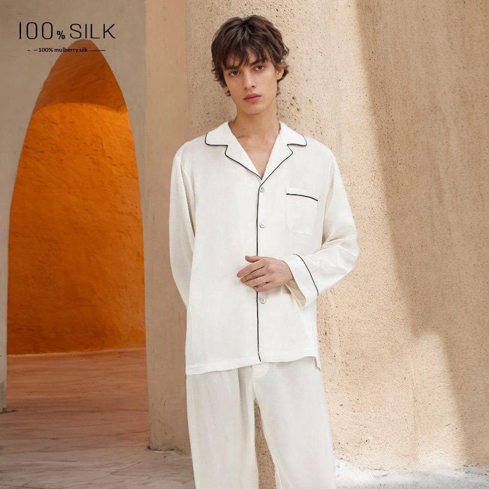 Mumi Heavyweight Silk Pajamas For Men