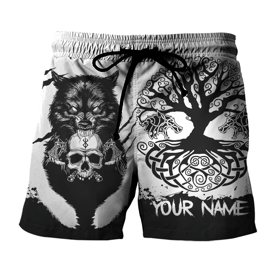 Mens Versatile Casual Summer Beach Shorts