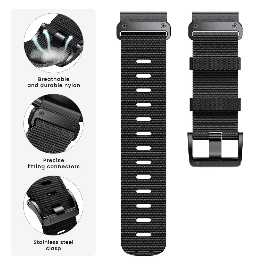 Quick Release Nylon Woven Watchband Accessories