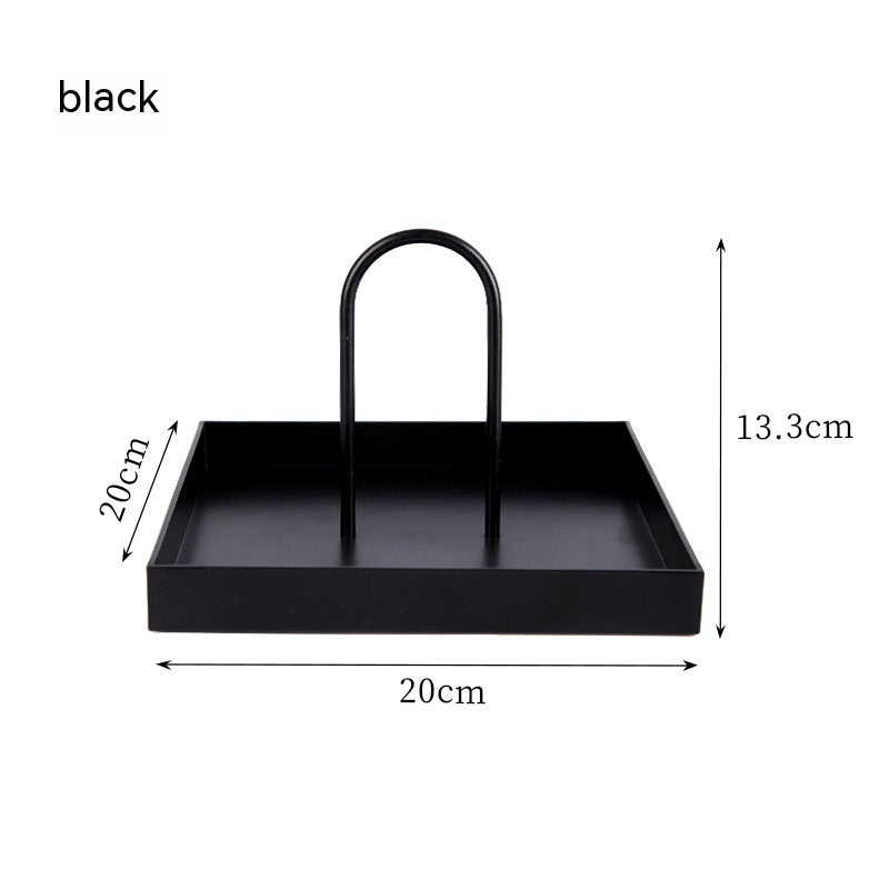 Round Hand Tray Sundries Small Items Desktop Tray