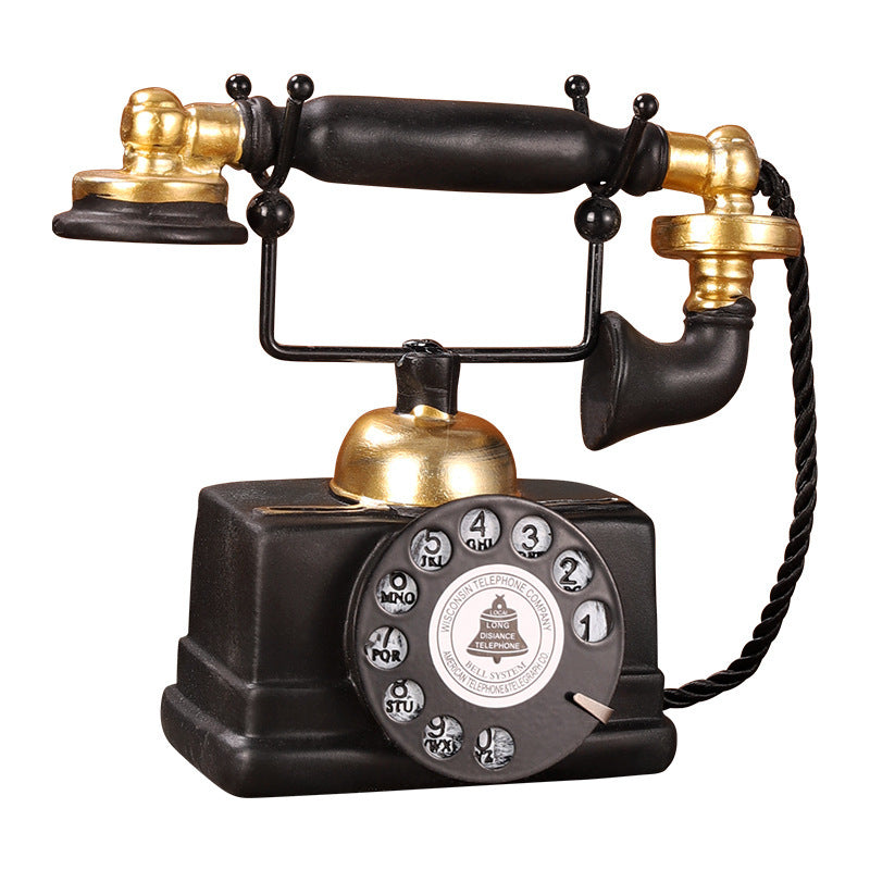 American Retro Telephone Decoration Home Living Room