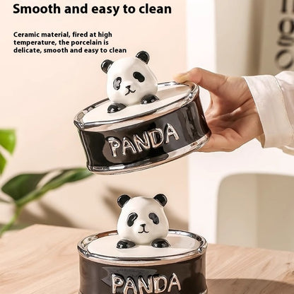 Creative Panda Ashtray Home Living Room Decoration
