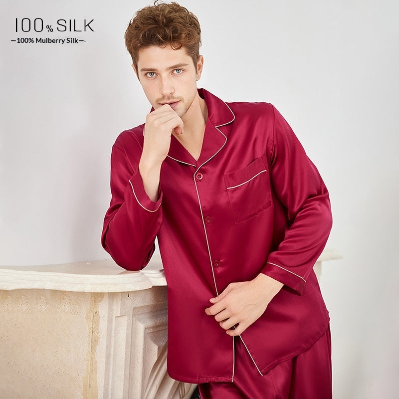 Mumi Heavyweight Silk Pajamas For Men