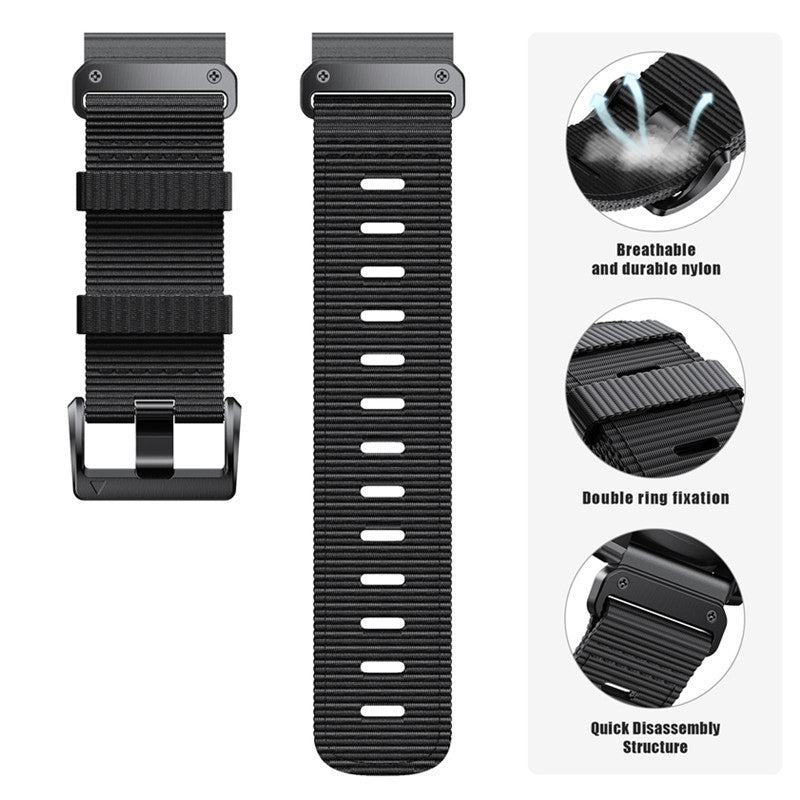 Quick Release Nylon Woven Watchband Accessories