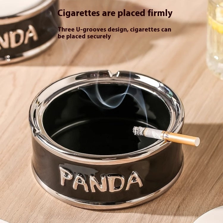 Creative Panda Ashtray Home Living Room Decoration