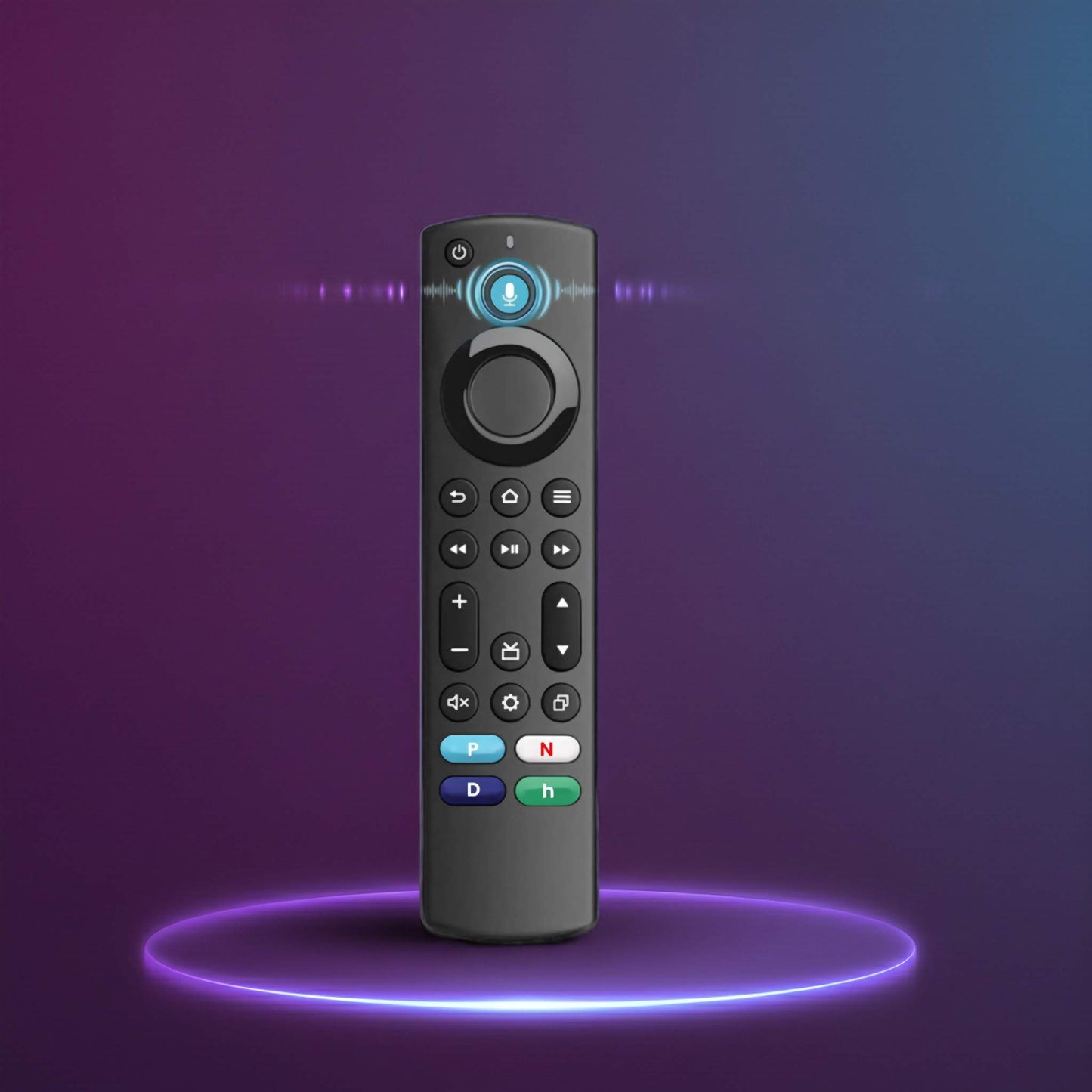 Voice Remote Control Replacement for Fire Smart TVs (Toshiba, Insignia, AMZ Omni, Pioneer)