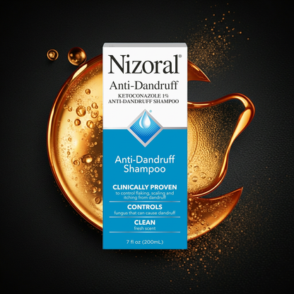 Nizoral 1% Ketoconazole Anti-Dandruff Shampoo – Fresh Scent, 7 fl oz